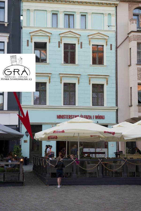 Apartament Gra - Gothic House Stary Toruń Exterior foto